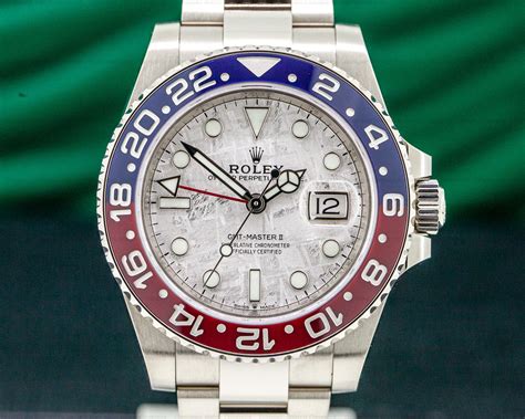 white gold rolex gmt for sale